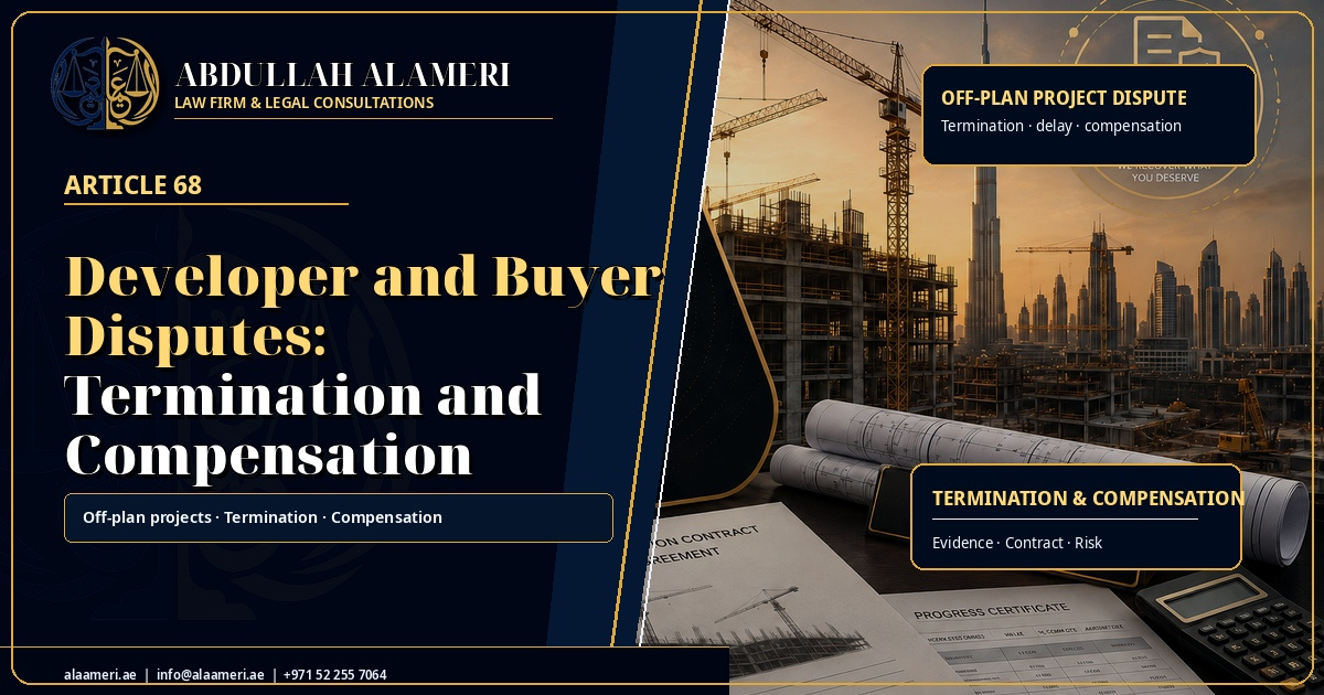Developer and Buyer Disputes: Termination and Compensation：阿联酋法律实务指南