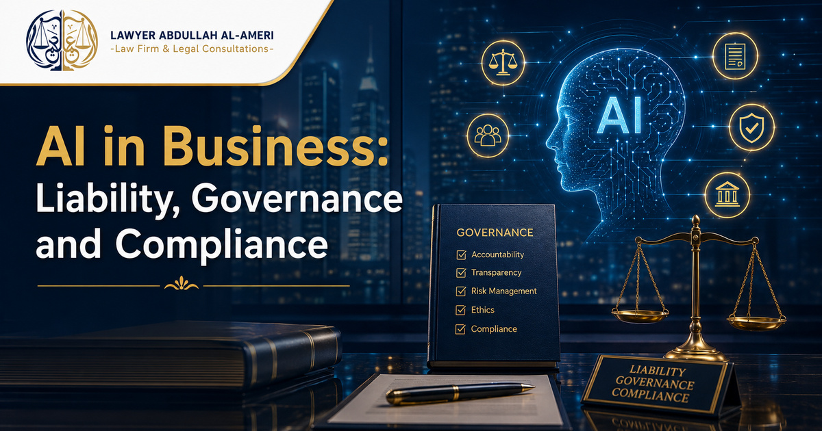 AI in Business: Liability, Governance and Compliance
